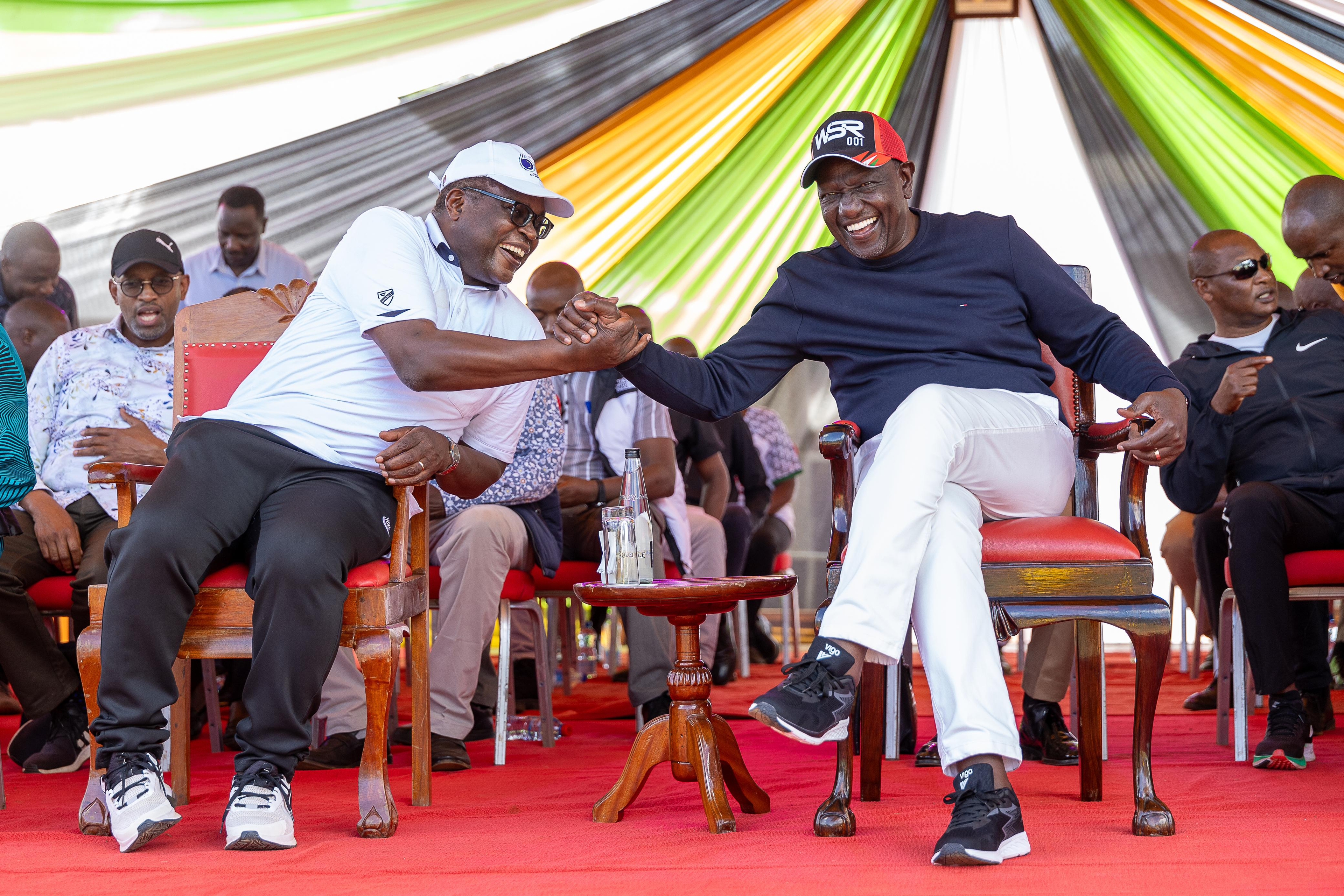 [PHOTOS] Ruto graces Governors' Cup 2024 in Mumias Sports Complex