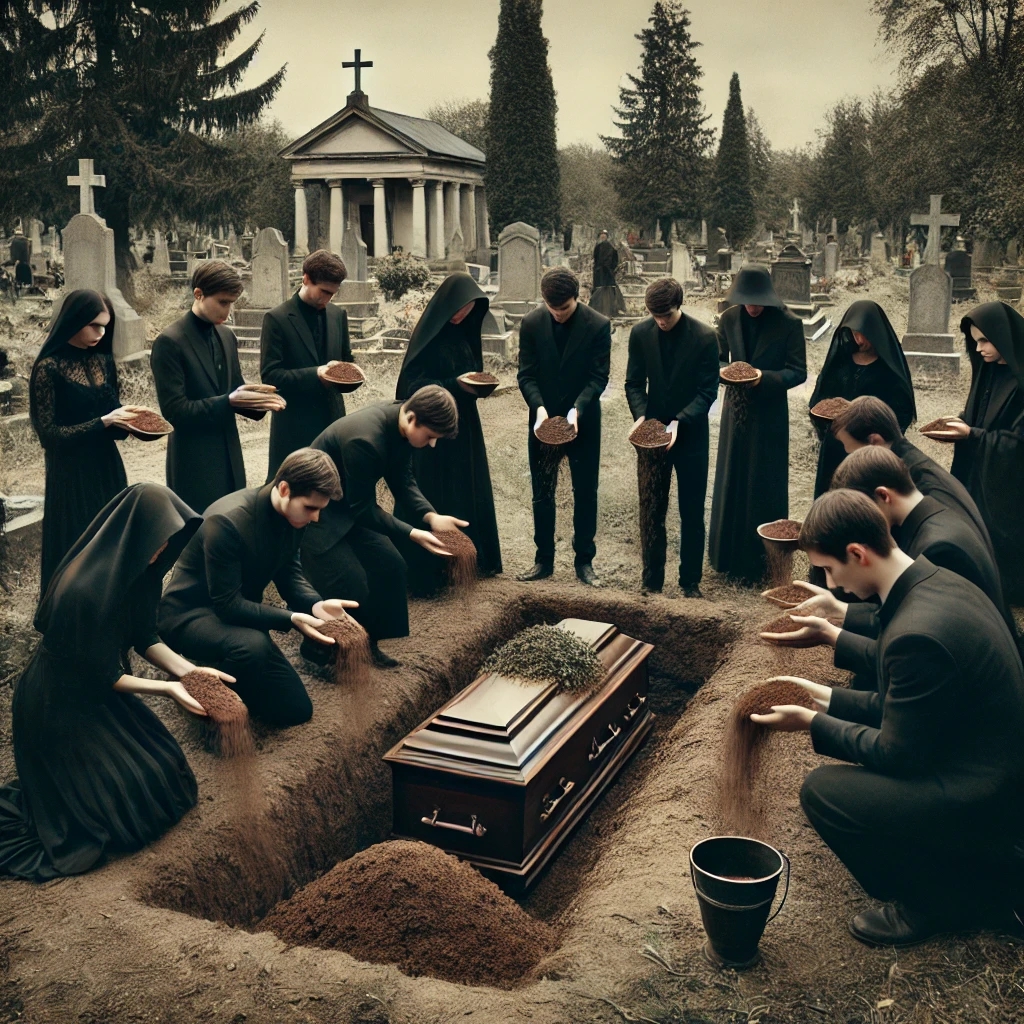 EXPLAINER: Understanding culture of dropping soil into graves