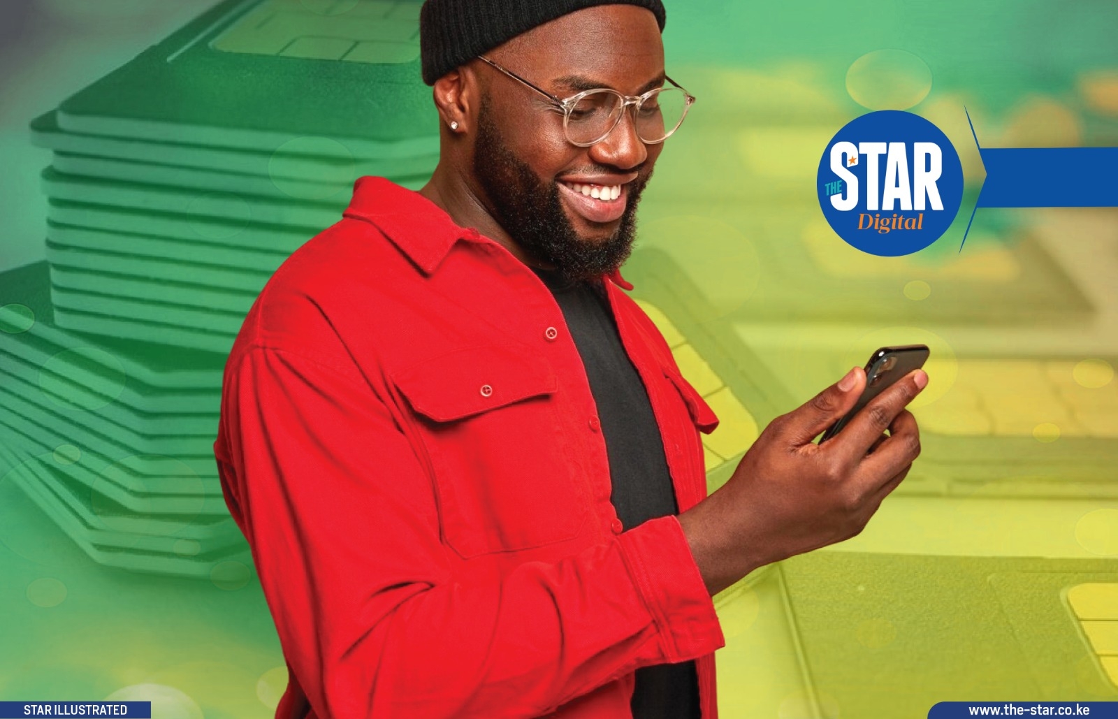 Market share in mobile broadband subscriptions in Kenya