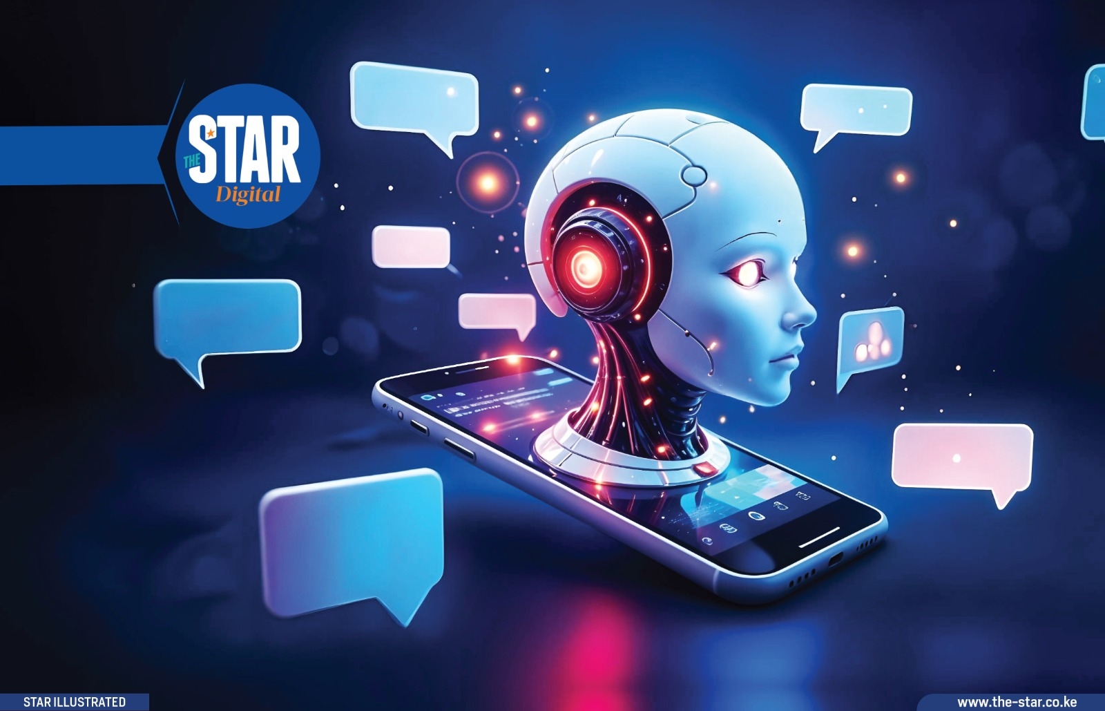 Number of downloads of leading generative AI mobile apps