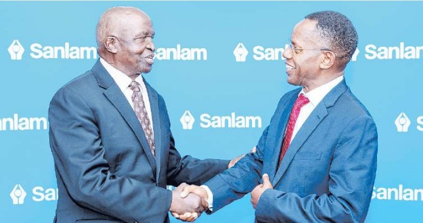 Sanlam share soars on rights issue plan