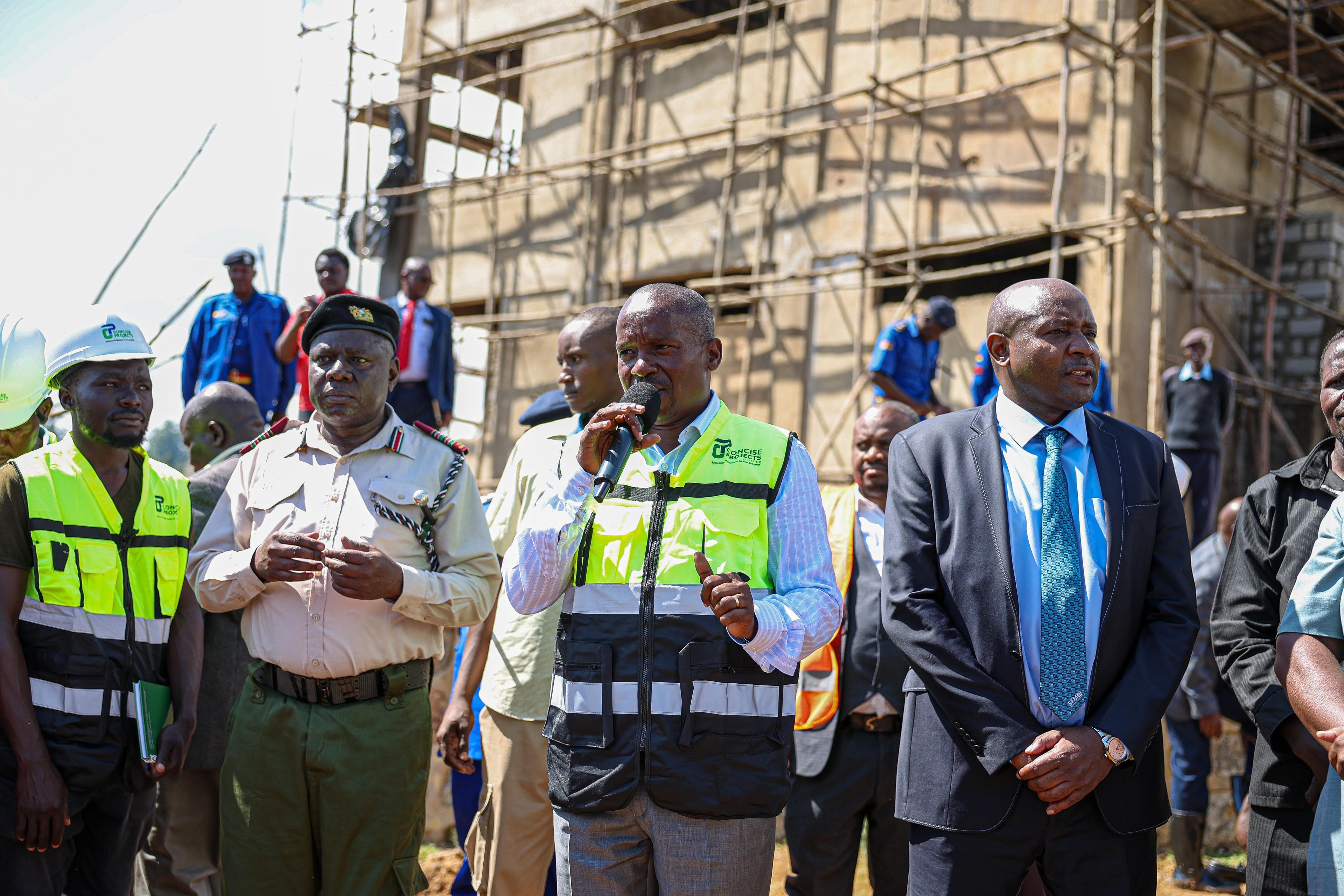 [PHOTOS] DP Kindiki inspects Kenya Gold Refinery in Kakamega