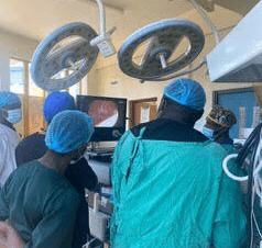 Milestone as MTRH performs first Laparoscopic Surgery to a 4-year old