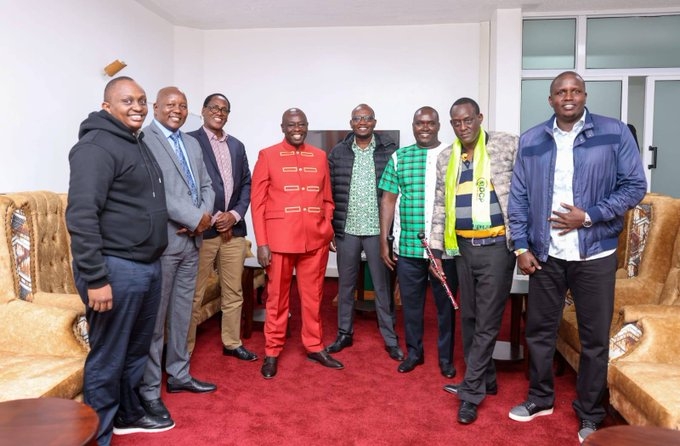 No favourite candidates, Gachagua tells allies after party launch