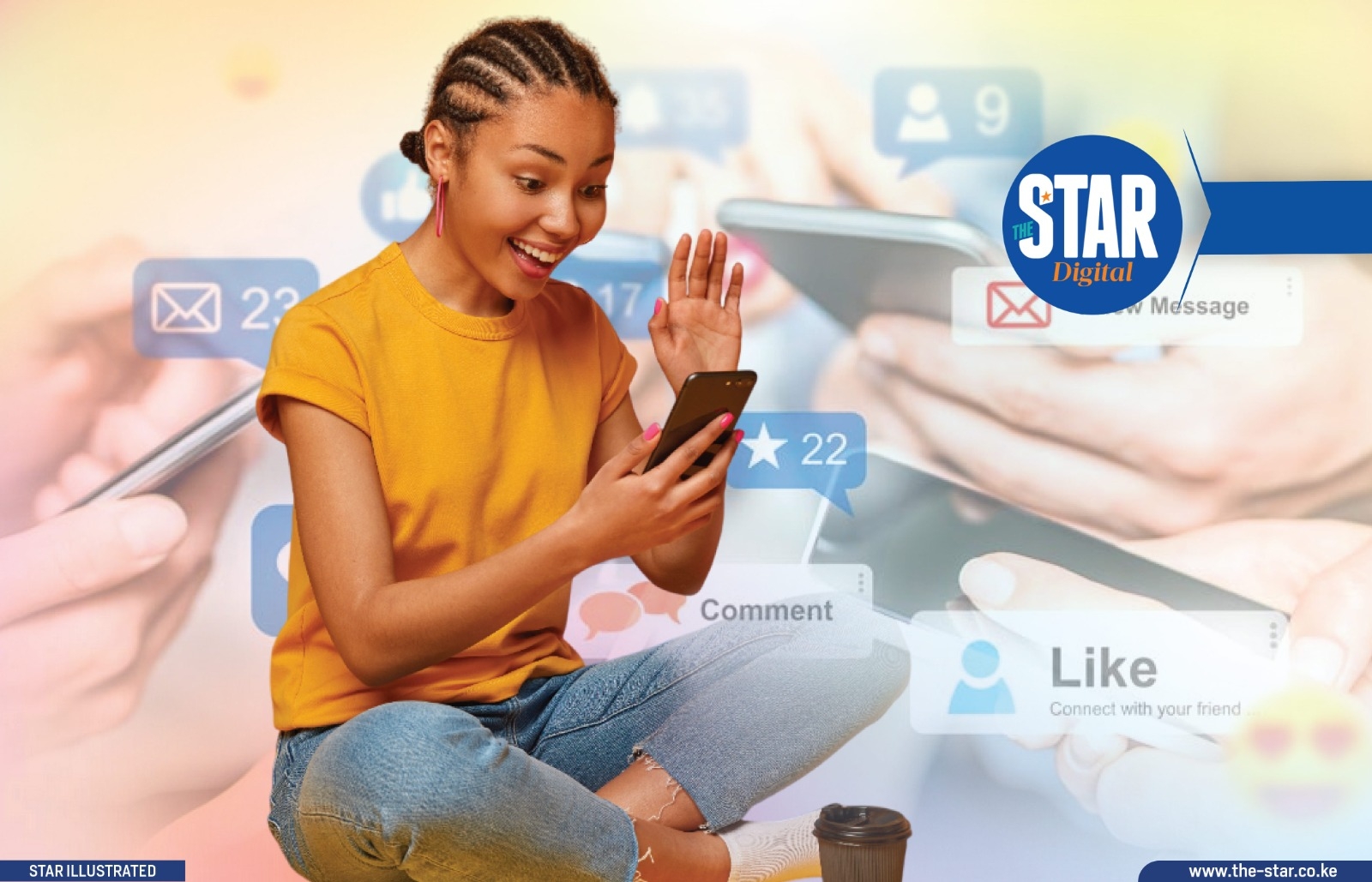 How much time Kenyans spend on social media platforms daily