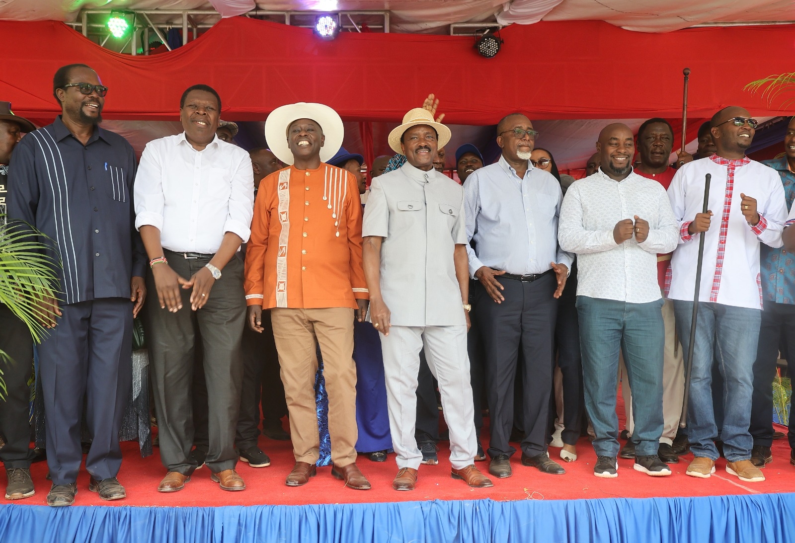 Seven parties bid for Gachagua and Kalonzo coalition