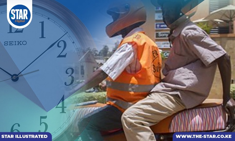 Average number of working hours for boda boda rider per day