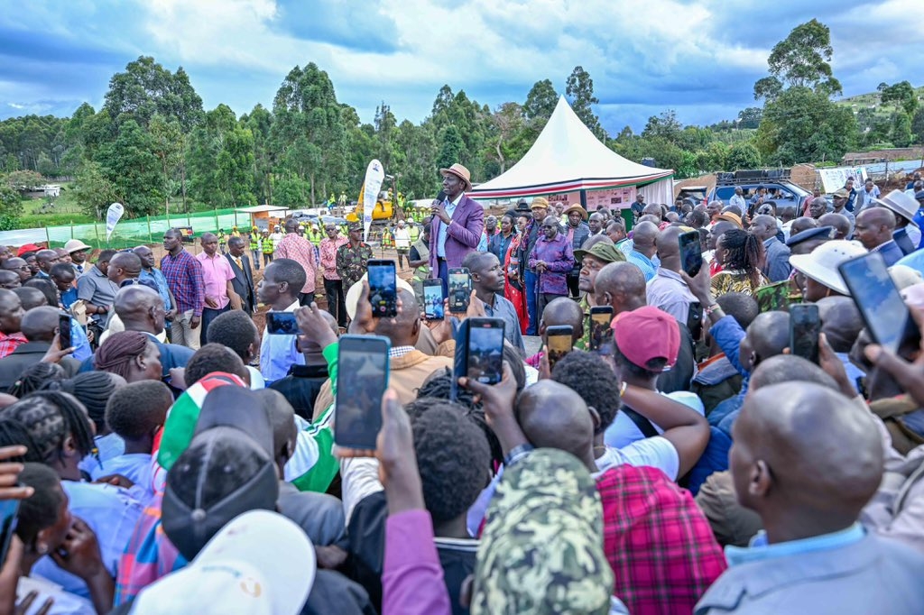 How Ruto's day one tour of Narok went down