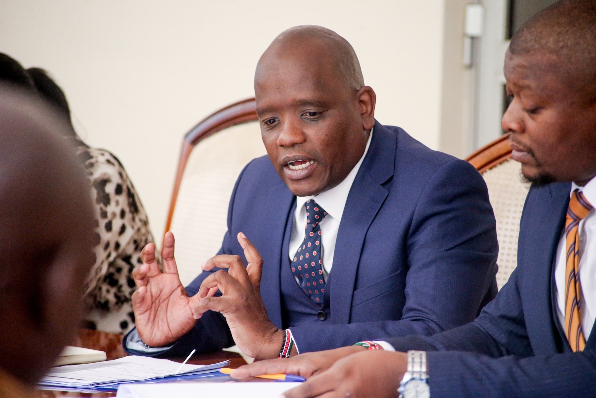 It’s a moment that got out of hand! Itumbi on shoe incident