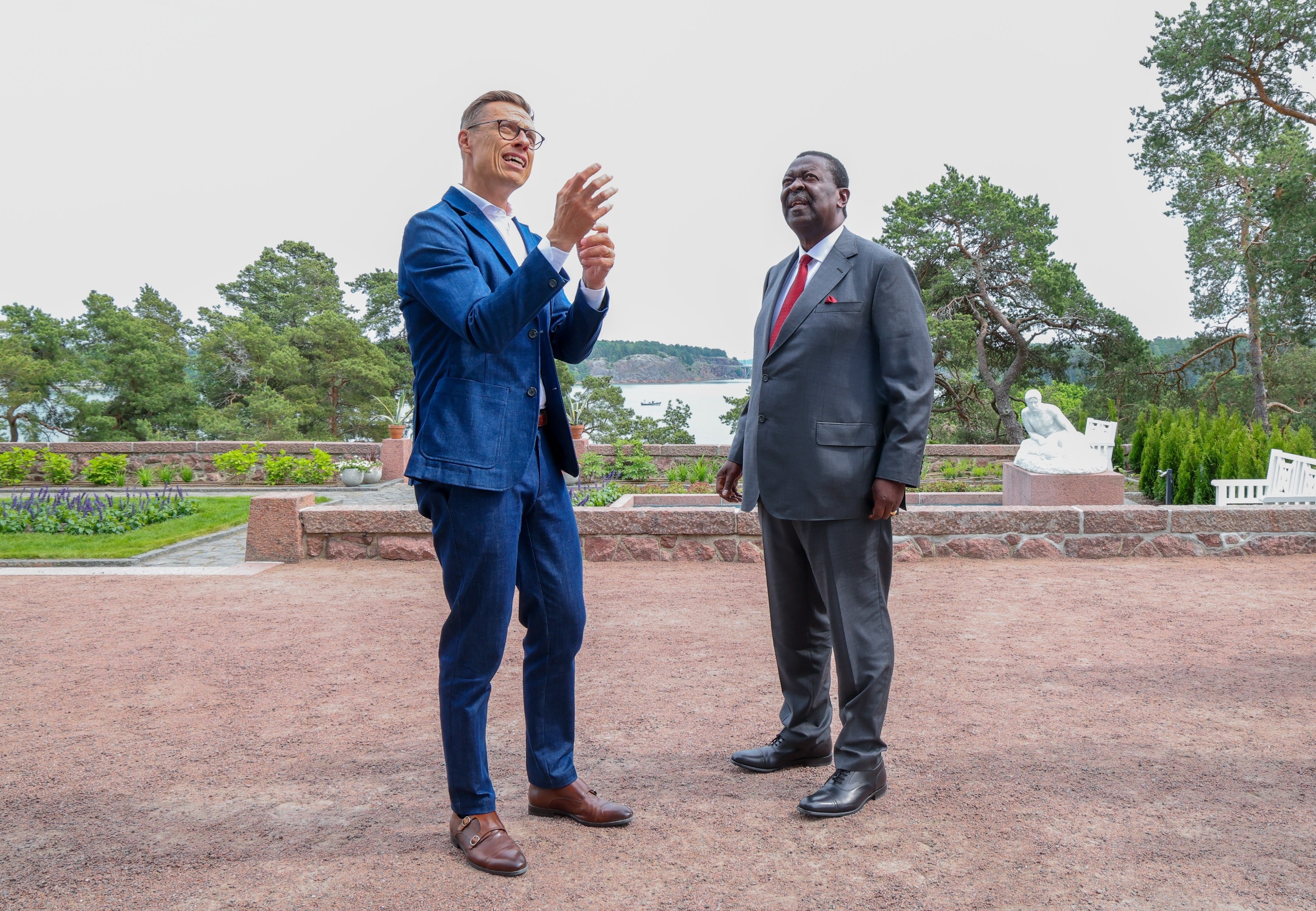 Mudavadi holds a consultative dialogue with Finland President