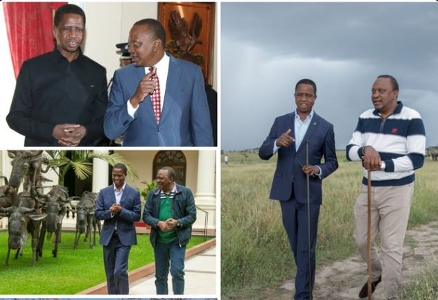 Uhuru mourns ex-Zambian President Edgar Lungu