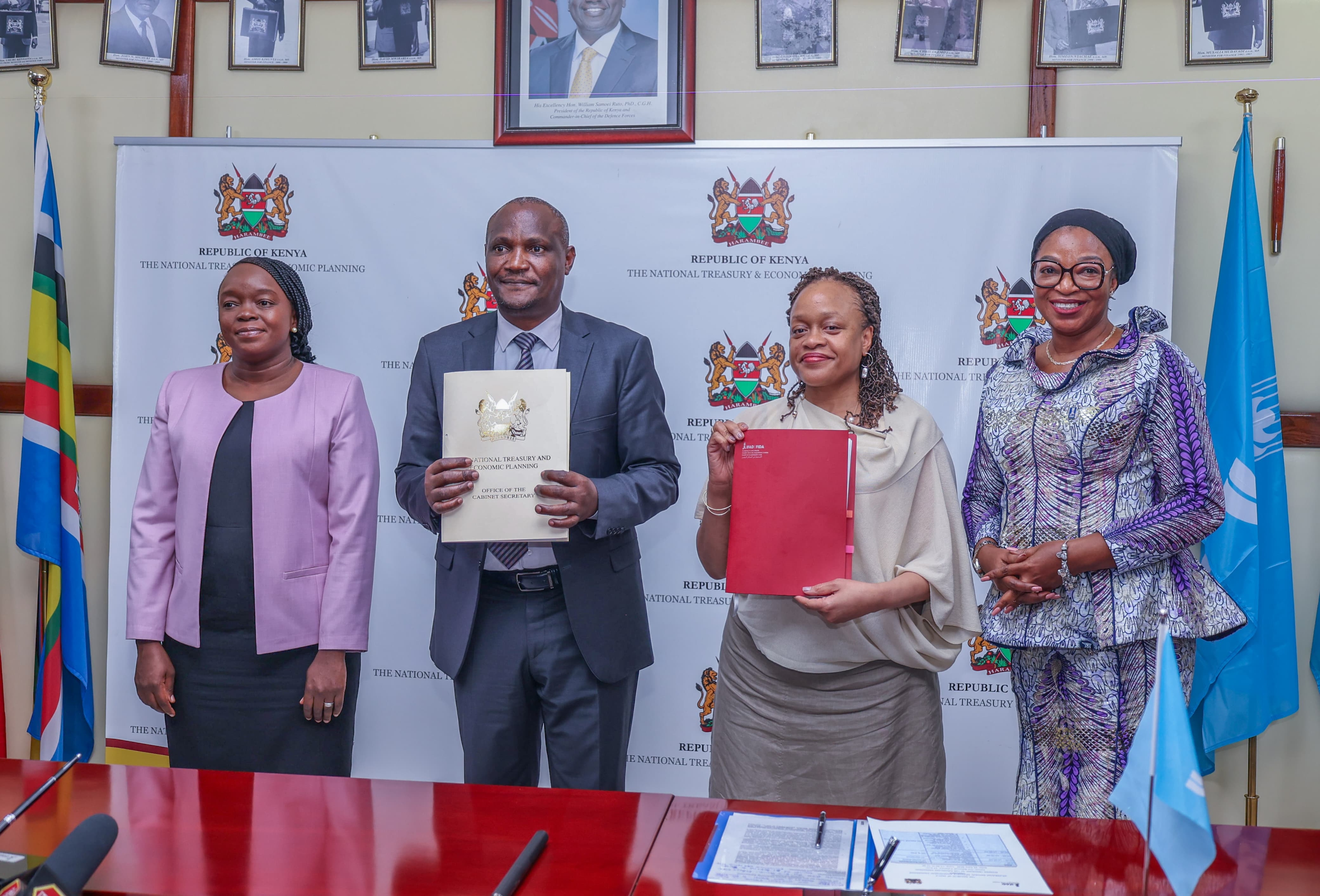 Kenya signs Sh34.1 billion deal to boost food security, rural livelihoods