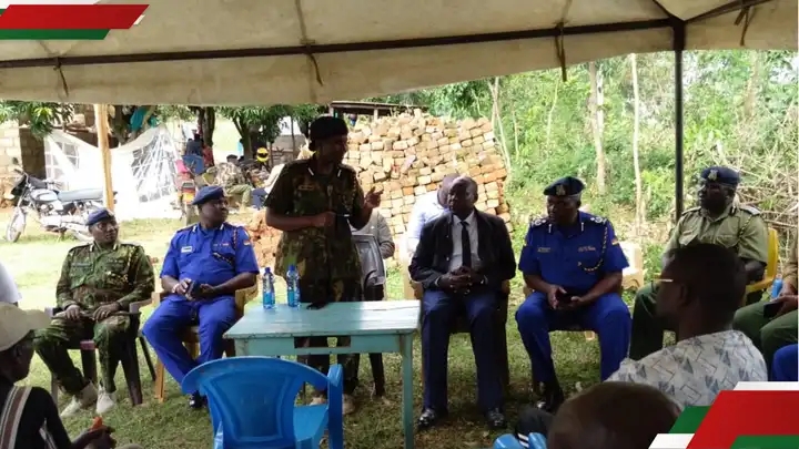 Senior cops visit Ojwang's family in Homa Bay