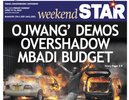 News Brief: Ojwang' demos overshadow budget