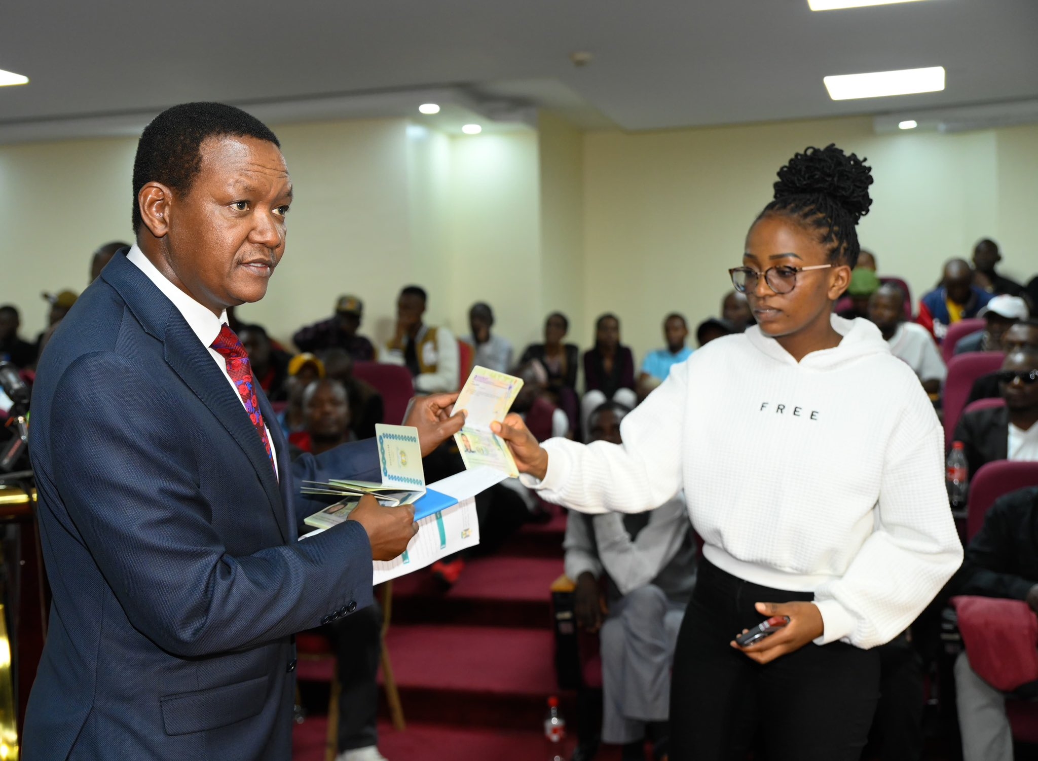 CS Mutua updates Coast recruits on Kazi Majuu