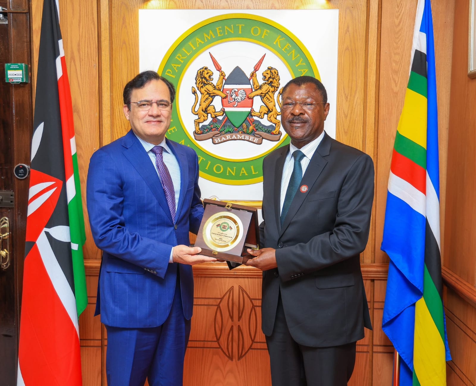 [PHOTOS] Wetangula hosts Pakistan High Commissioner Ibrar Hussain