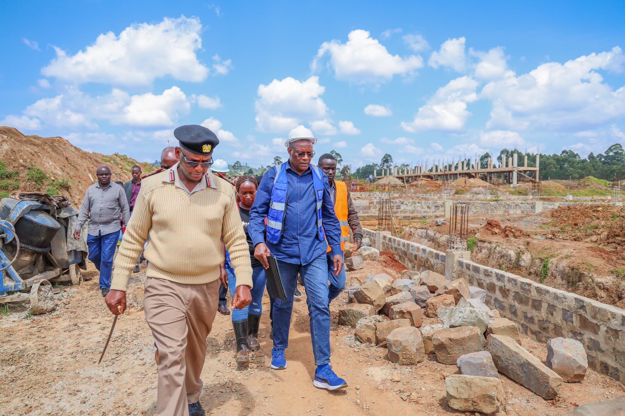 Owalo inspects key government projects in Nyamira