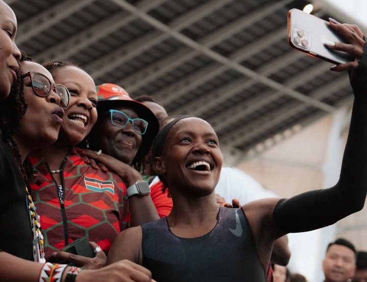 I dared to try! Kipyegon says after Paris run