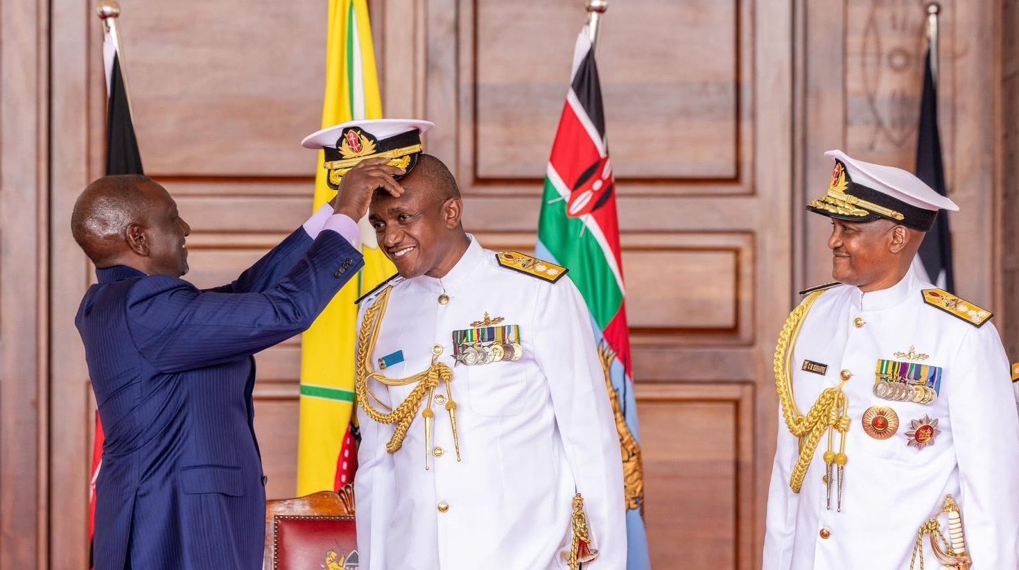 [PHOTOS]: Promotion of Army chiefs at State House