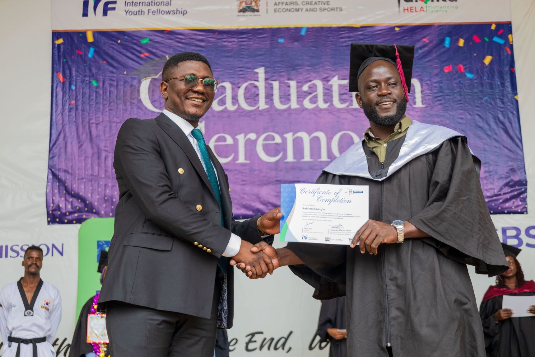 12,000 youth awarded certificates during IYF’s eighth graduation in Nairobi