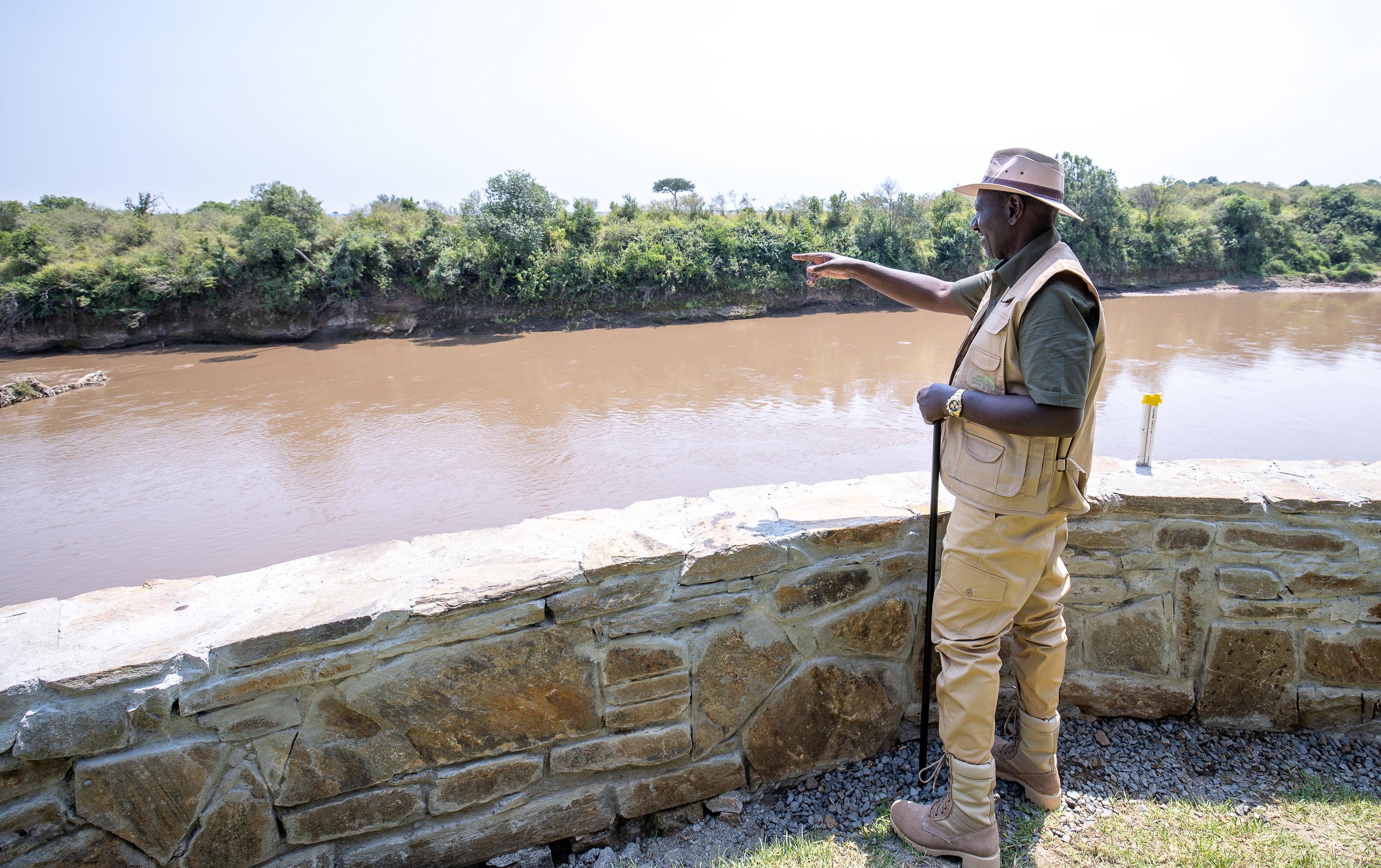 [PHOTOS] Ruto presides over global coverage of 2025 Wildebeest migration