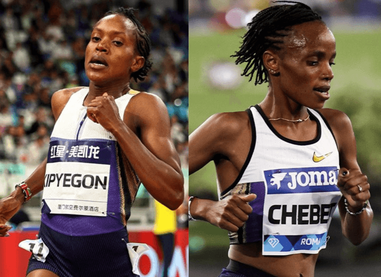 Ruto hails Kipyegon, Chebet after World Records