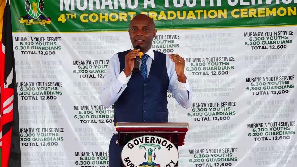 Over 6,000 youths trained, empowered through Murang'a Youth Service