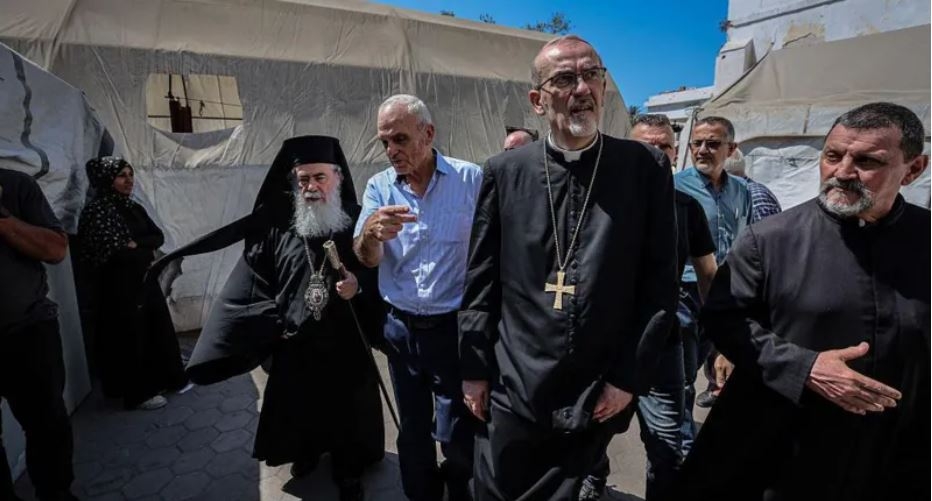 Church leaders return with 'broken hearts' after rare visit to Gaza
