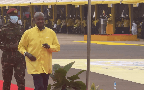 Fit @80: Museveni jogs after NRM speech