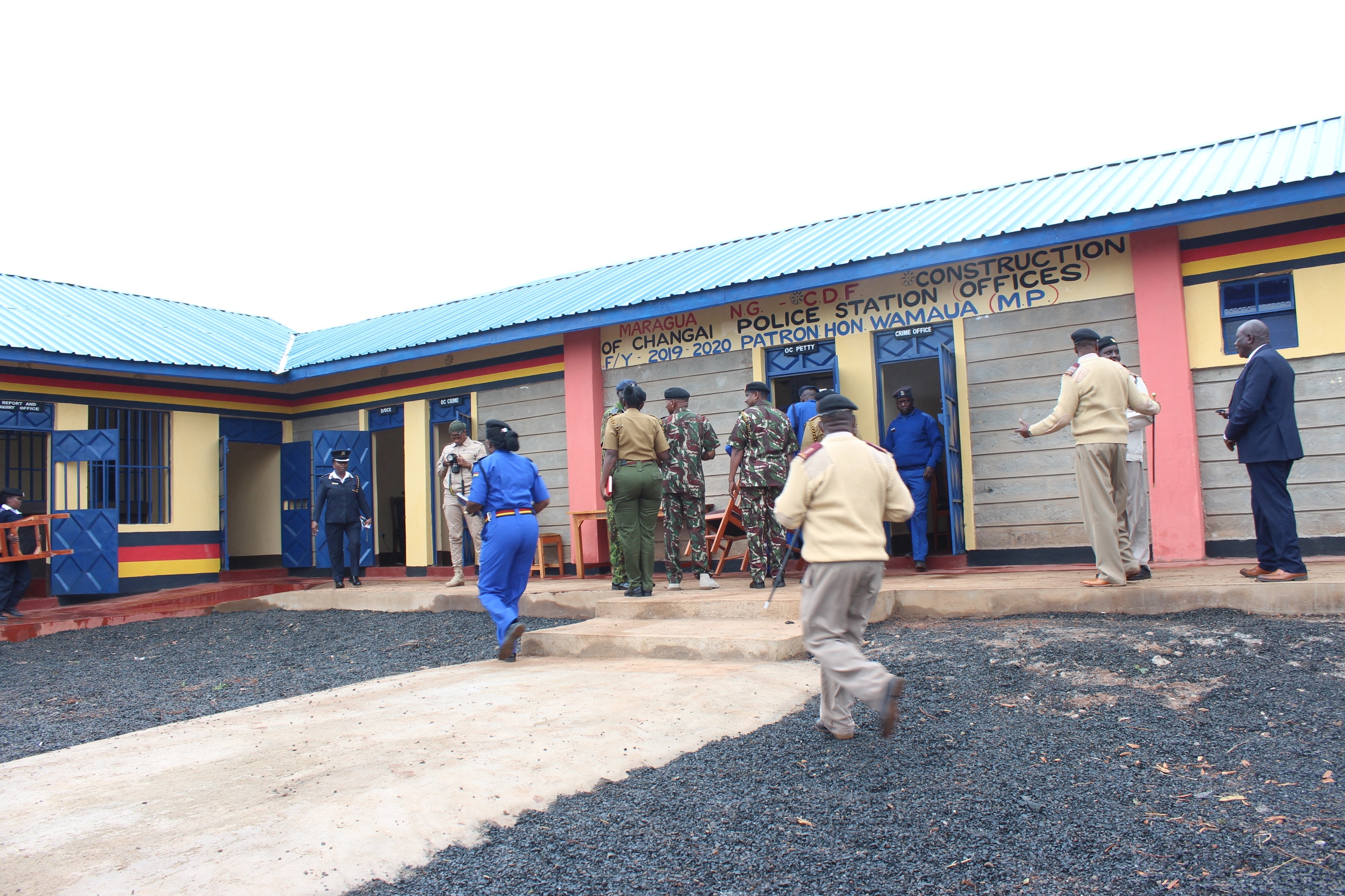 Murang’a village expects growth as new police station tackles crime