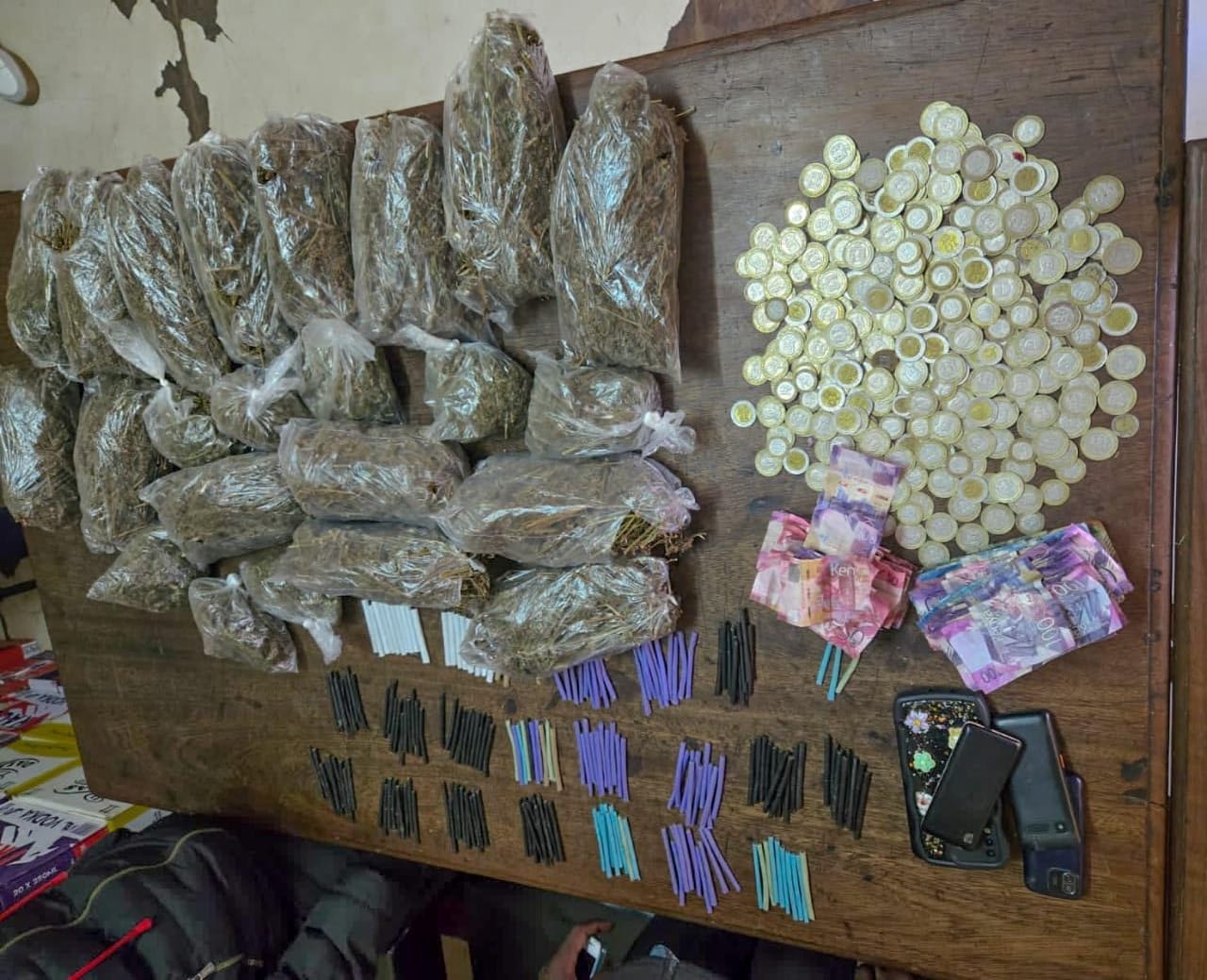 Two arrested, police recover bhang in Dagoretti