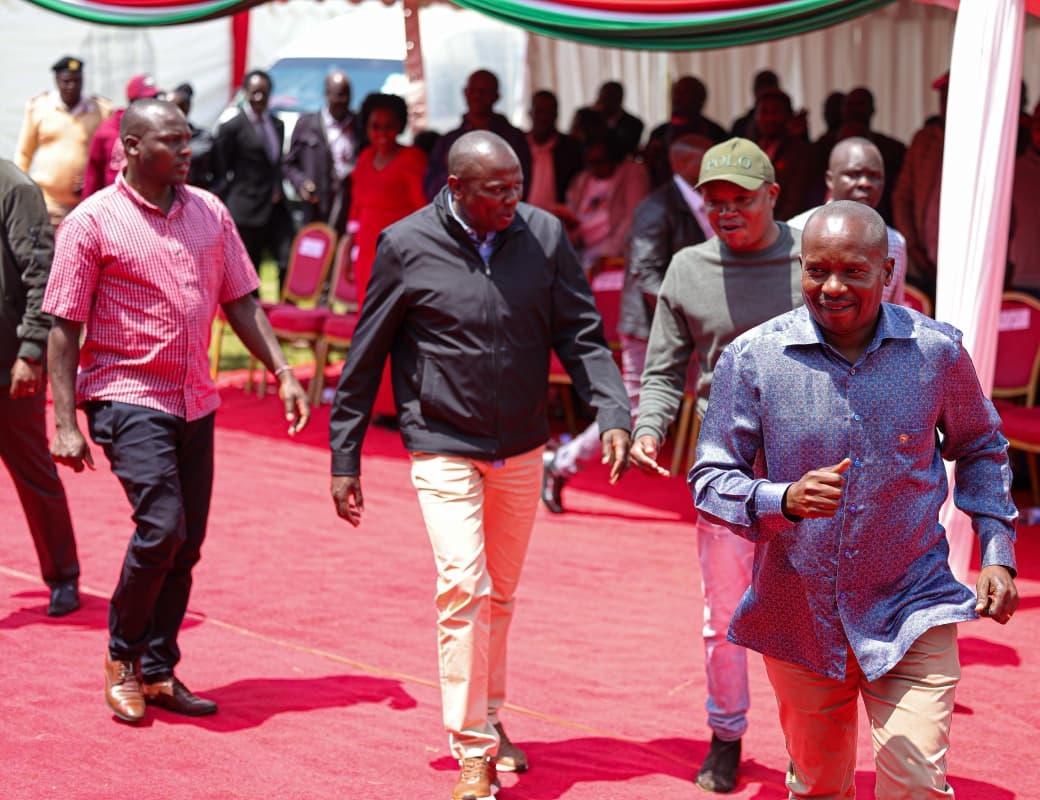 [PHOTOS] Kindiki takes empowerment drives to Molo, Laikipia East