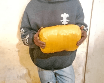 Suspect arrested as police seize bhang