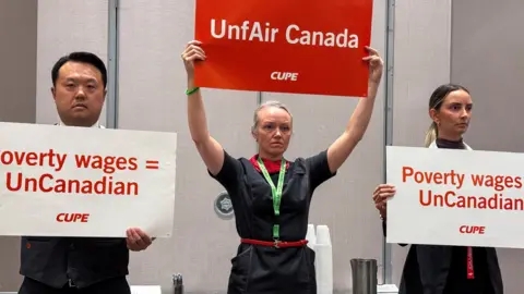 Air Canada suspends hundreds of flights as staff begin strike