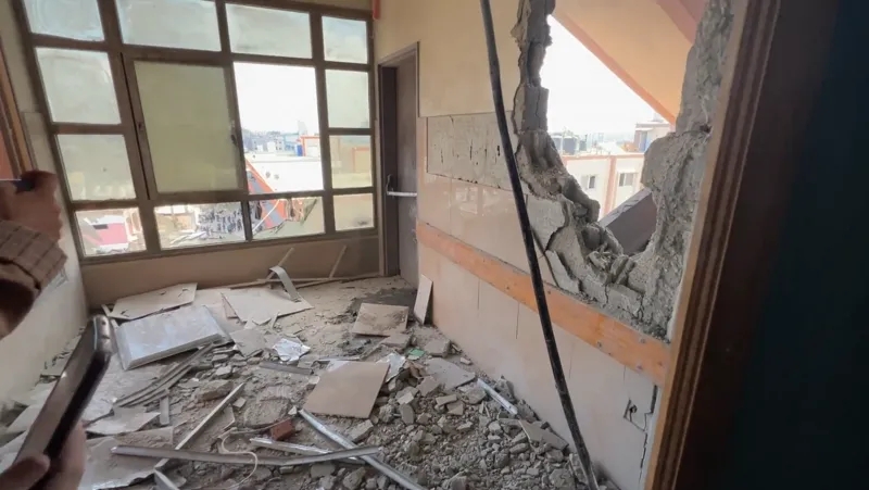 Israel struck Gaza's Nasser Hospital four times