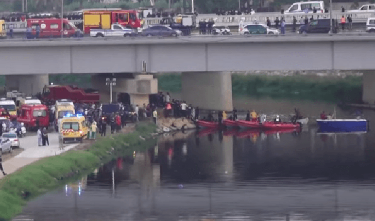 Bus plunges off bridge in Algeria, killing at least 18