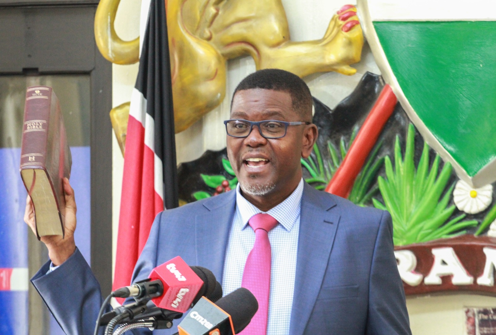 Amani Komora sworn-in as NPSC chair, vows reforms