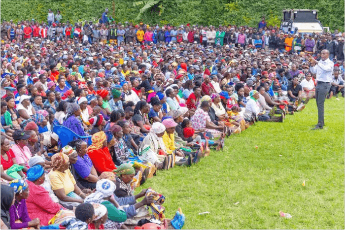 Githunguri residents rally for farm inputs