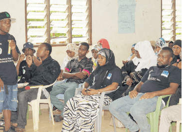 Youth empowered in trauma healing and stress management in Kwale