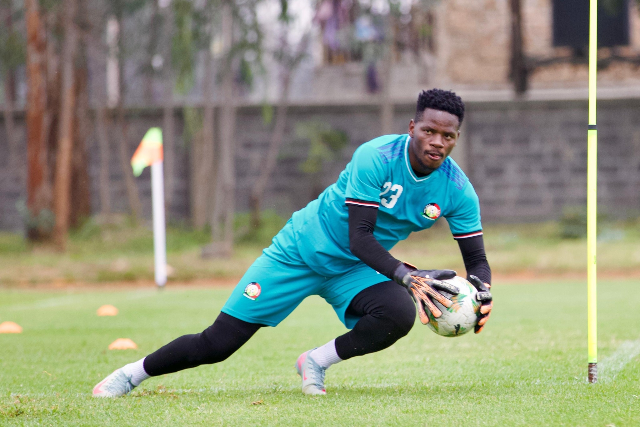 Gor Mahia keeper Byrne vows to deliver despite the pressure associated with K’Ogalo