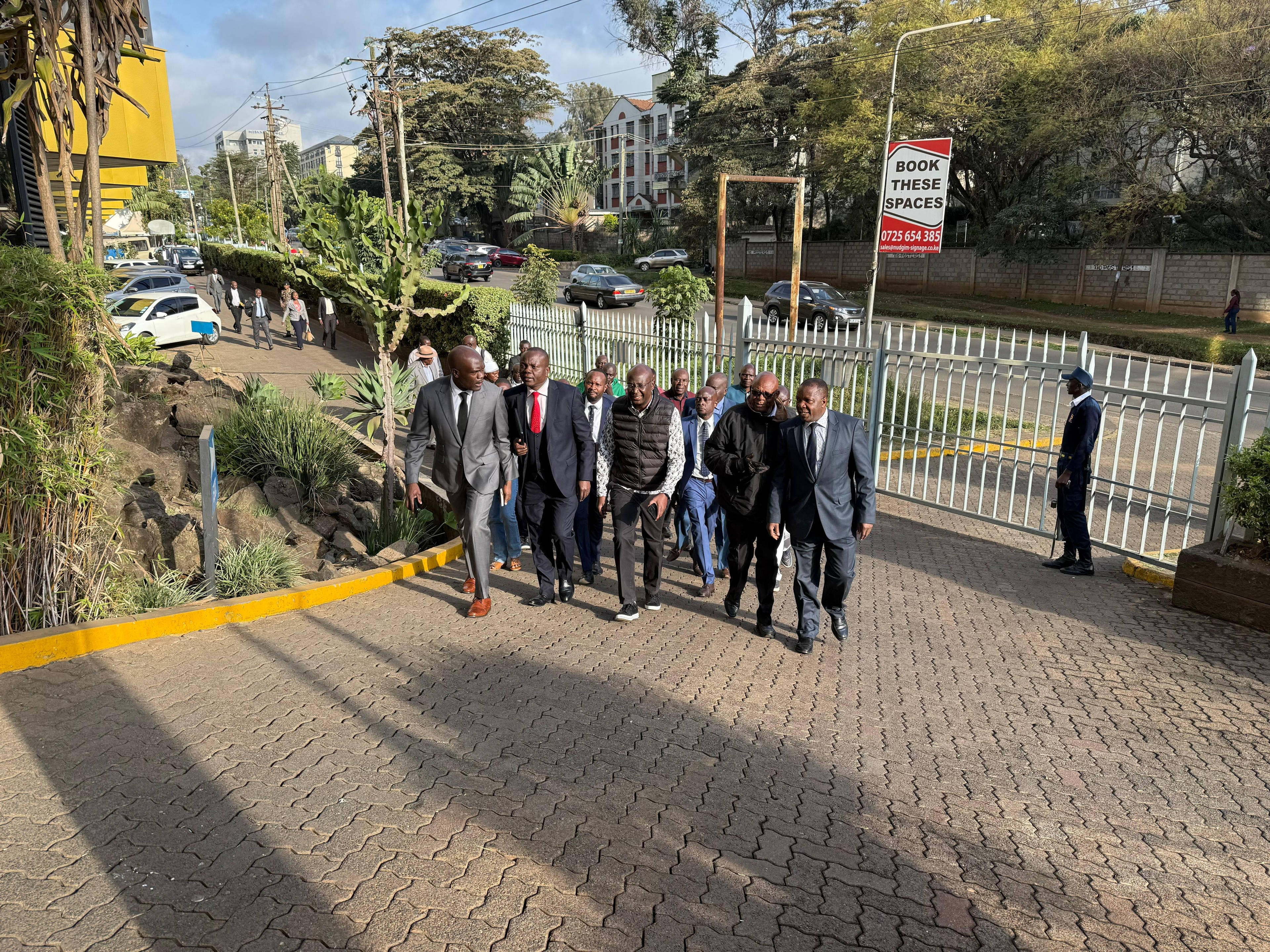 Wangamati presents self to EACC after being summoned