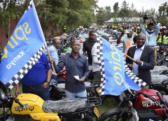 Hundreds empowered in Mwala as electric motorcycle programme launches