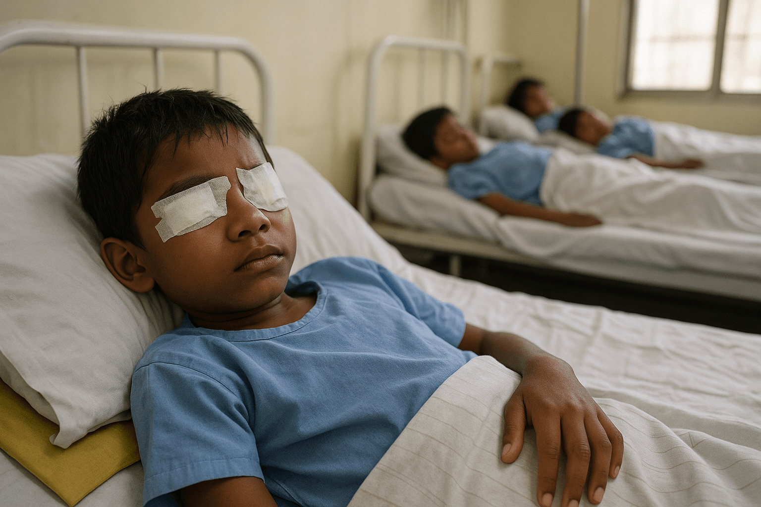 8 children hospitalised after hostel eye-gluing prank in India