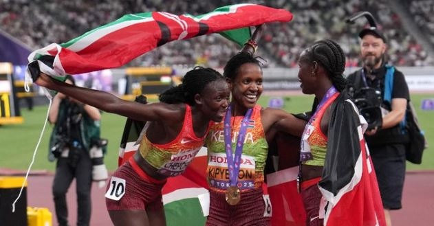 Kenya second at World Championships in Tokyo