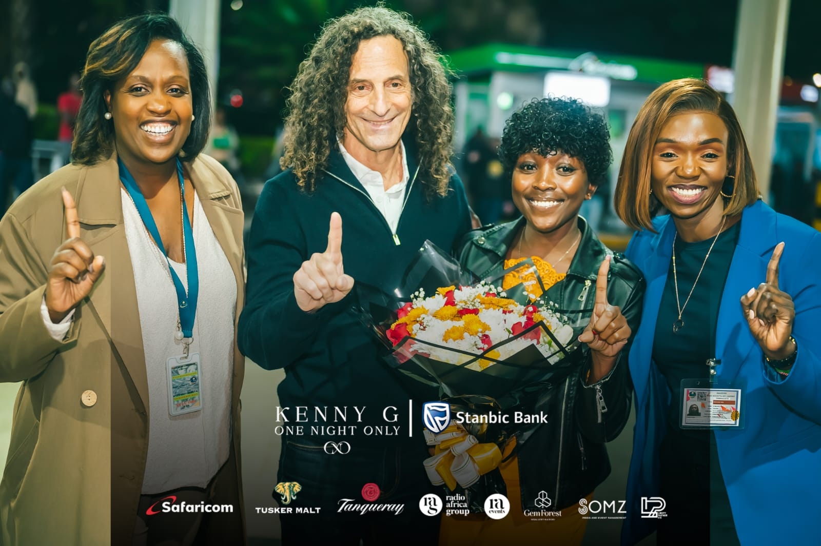 Kenny G lands in Kenya ahead of One Night Only concert