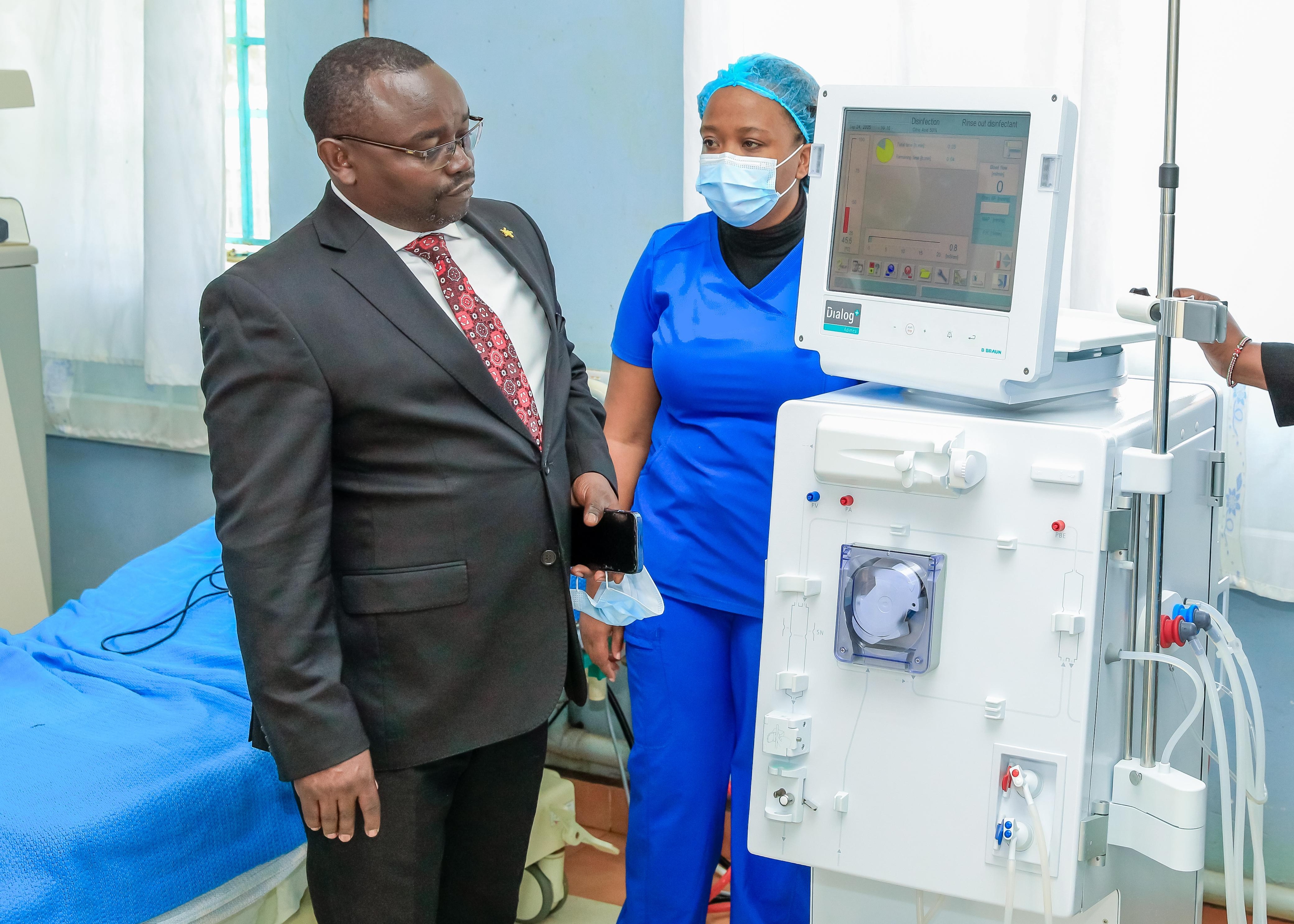 Boost for patients as Waiguru secures new dialysis machines