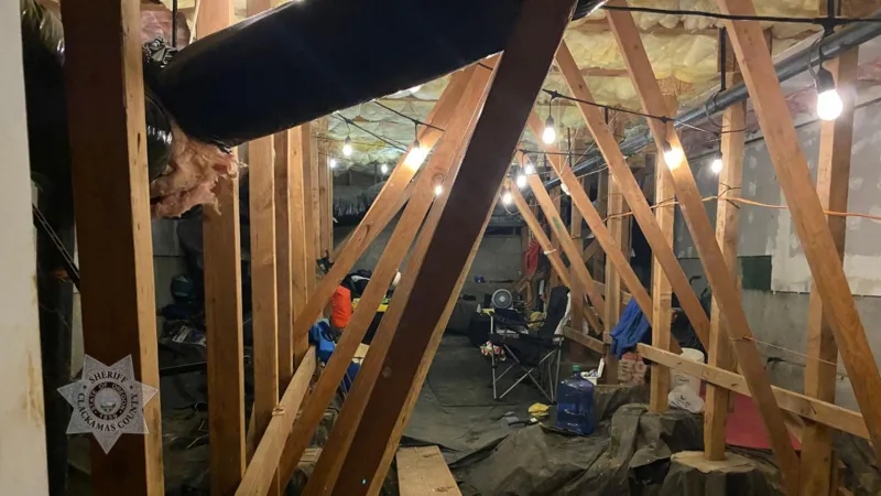 Man discovered living in Oregon home without owner's knowledge