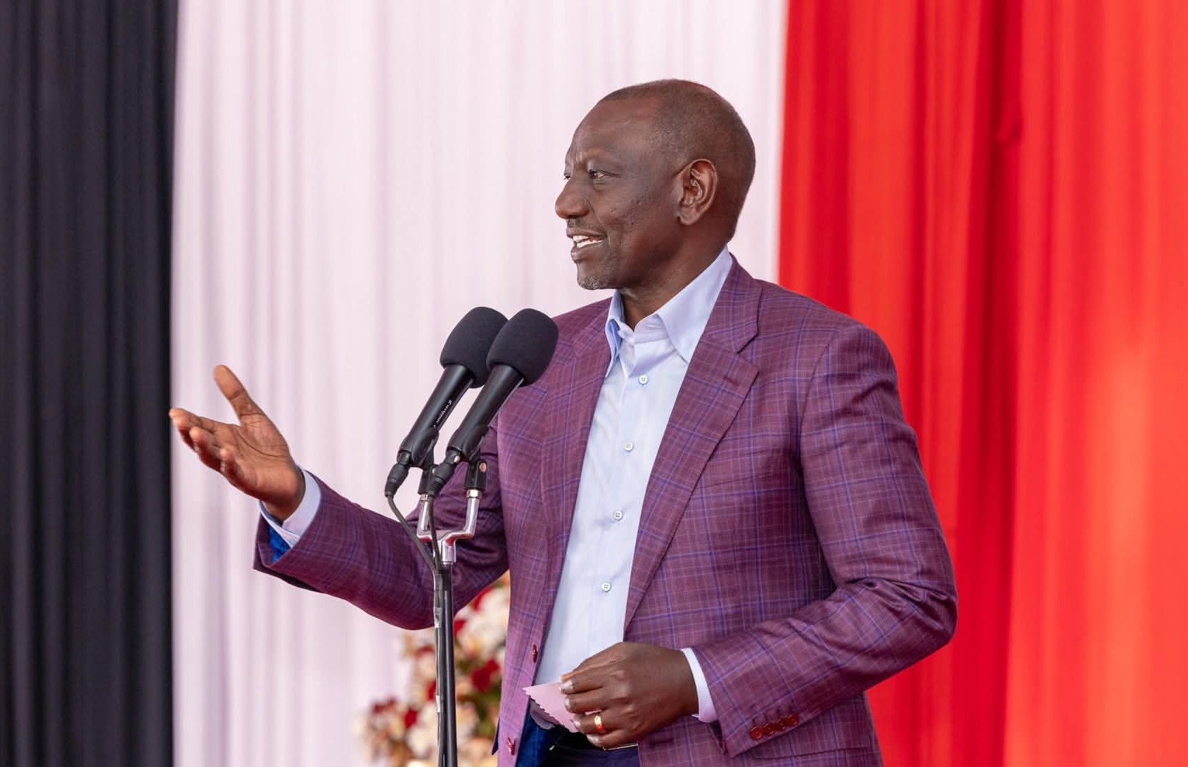 Ruto urges unity, pledges equal growth nationwide