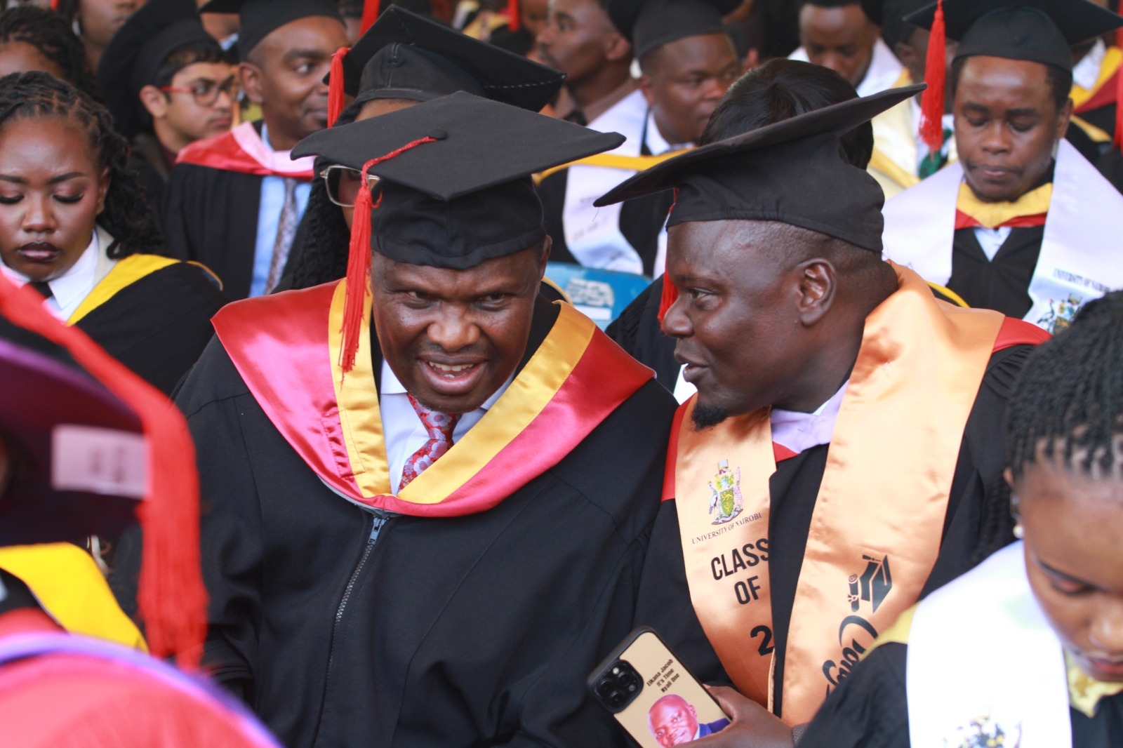 Felix Koskei bags 3rd UoN degree, eyes PhD next
