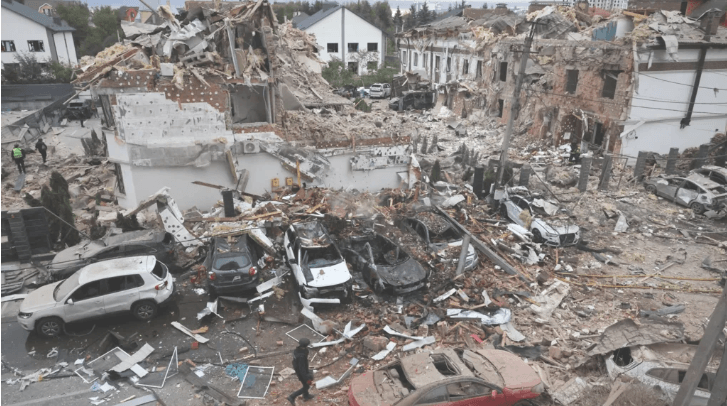 Kyiv hit by 'massive' Russian attack, mayor says